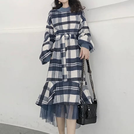 あやち様ご着用♡docking tyekku onepiece 2色