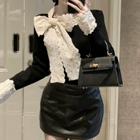 classical retro ribbon tops