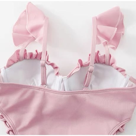 laceup color swim wear 2色