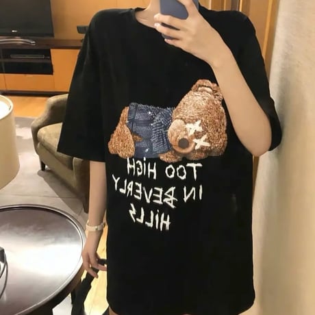 miu様ご着用*.bear Tシャツ