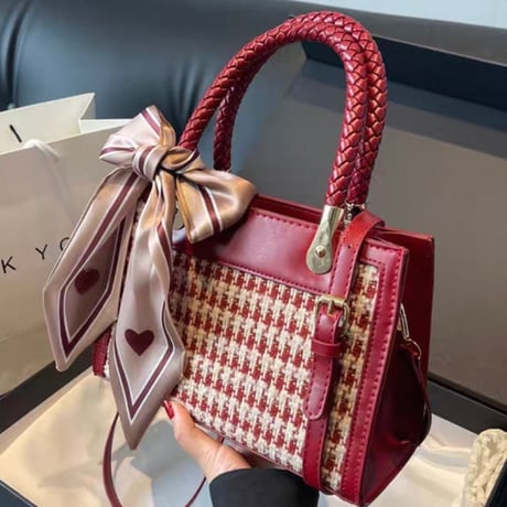 Ribbon Tweed Mini Bag