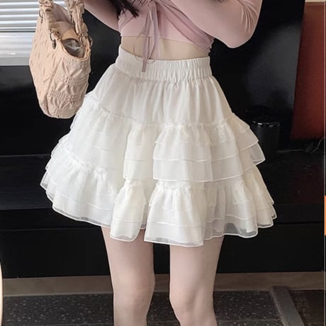 chuchu flare skirt 2色