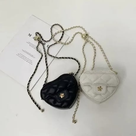 ハートキルティングカメリアbag 2種2色