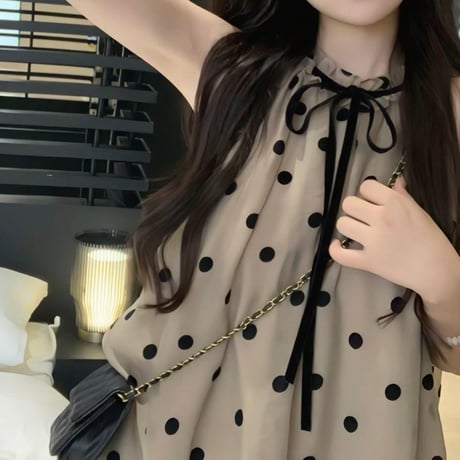Dot Chiffon Onepiece