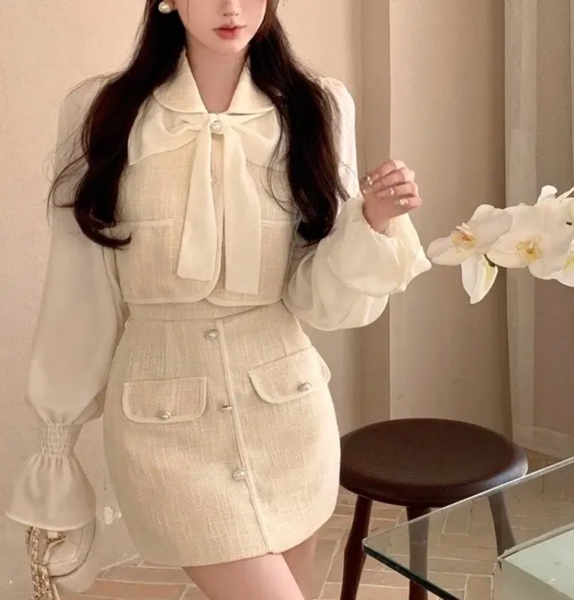 クラシカルツイードセットアップ | ecrea