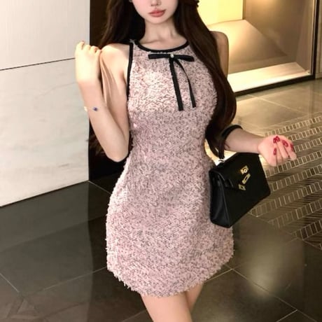 黒崎るりか様ご着用♡Feminine ribbon dress