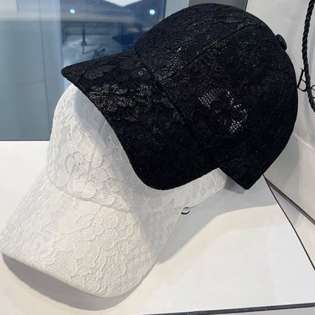 all lace cap 3色