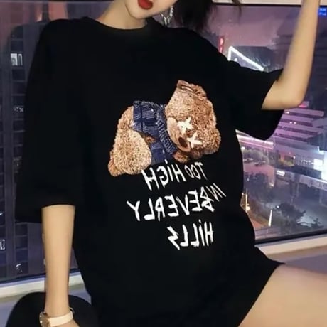 miu様ご着用*.bear Tシャツ
