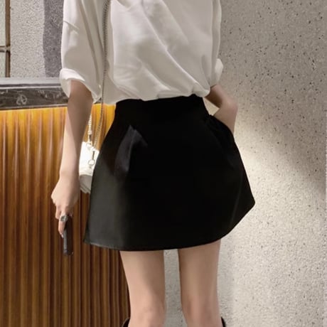 シンプルスカート 2色