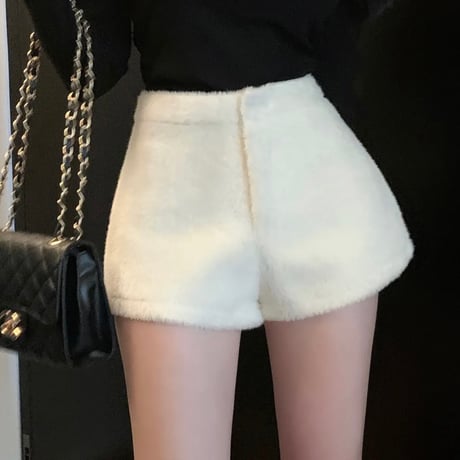 ふわふわショートパンツ2色