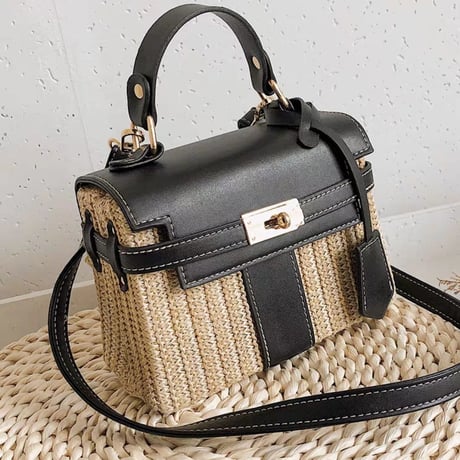 summer straw bag 4色