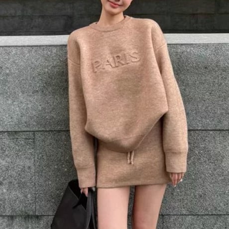 らむ子様ご着用♡PARISロゴセットアップ 3色