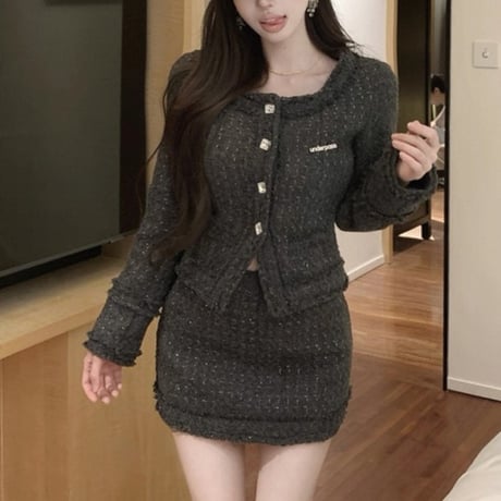 Elegant Tweed Mini Set
