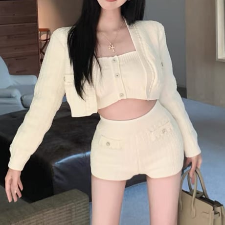 ニット3点セット 2色