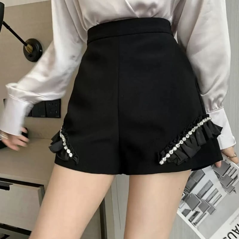 フリル ショートパンツ ykax0256[品番：BCYW0019507]｜BACKYARD