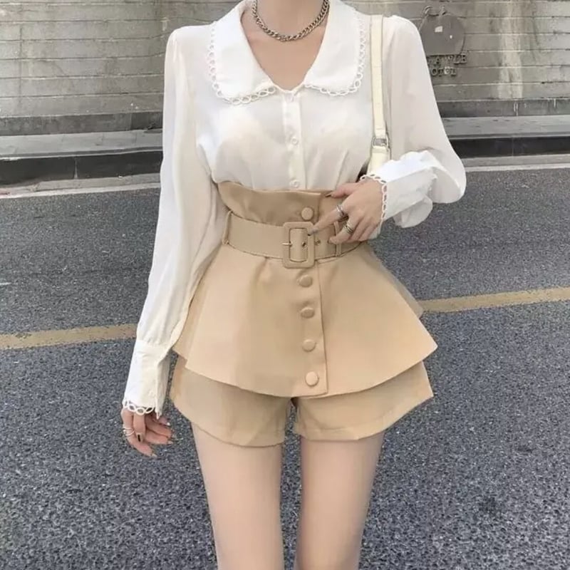 Sheller シェリエ ペプラムショートパンツ 2025年最新】sheller ペプラムの人気アイテム - メルカリ