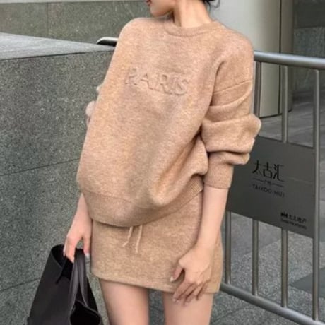 らむ子様ご着用♡PARISロゴセットアップ 3色