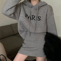PARIS ロゴ ニットセットアップ3色