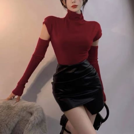 arm cover nosleeve tops 3色