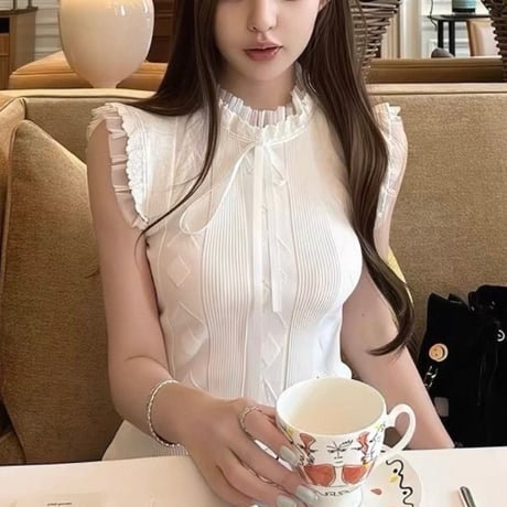 Sheer Frill Tops