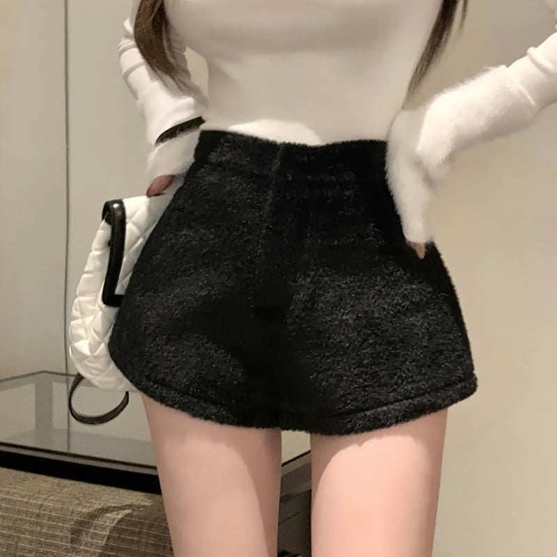 ふわふわショートパンツ2色 | ecrea ふわふわショートパンツ2色 | ecrea