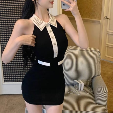 Kira kira monotone dress