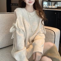 Ribbon Sleeve Knit