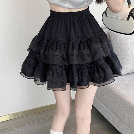 chuchu flare skirt 2色