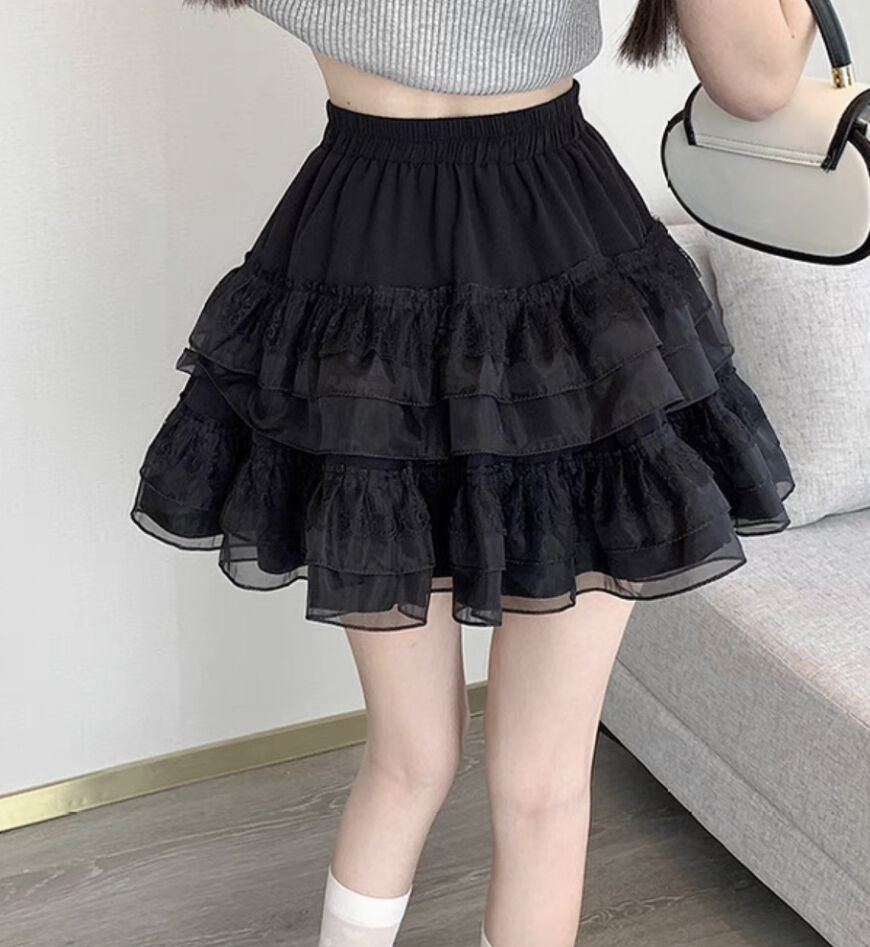 chuchu flare skirt 2色 | ecrea