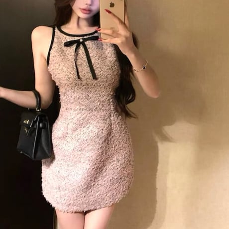 黒崎るりか様ご着用♡Feminine ribbon dress