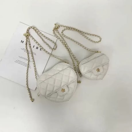 ハートキルティングカメリアbag 2種2色