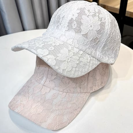 all lace cap 3色
