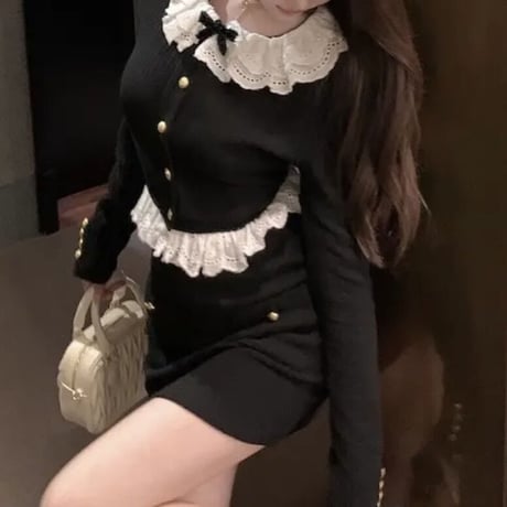 Dolly ニット長袖セットアップ