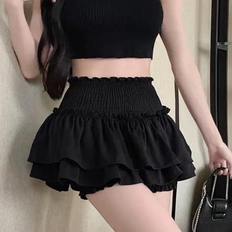 Black Frill Skirt