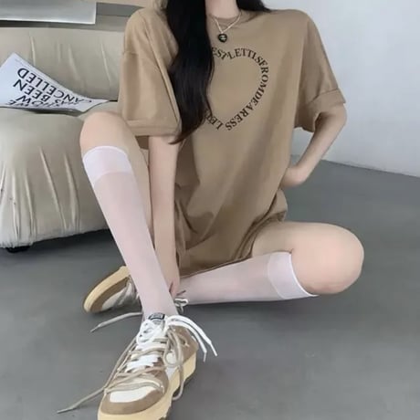 ロゴハートデザインTシャツ2色