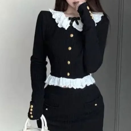 Dolly ニット長袖セットアップ