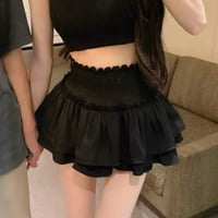 Black Frill Skirt