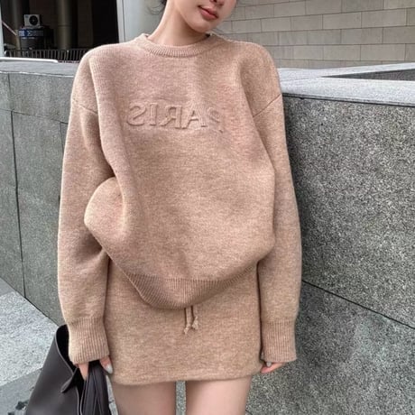 らむ子様ご着用♡PARISロゴセットアップ 3色