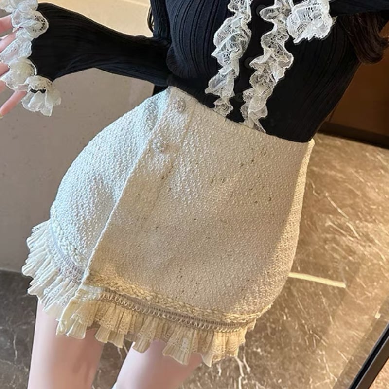 FILA レディース　裾フリルスカート 裾フリルスカート 2色 | ecrea