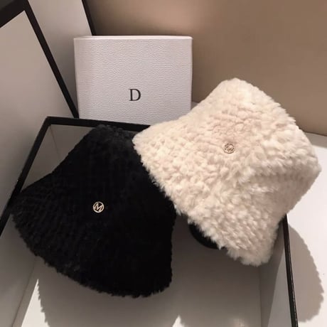 あやち様ご着用♡モコモコ バケットハット 3色