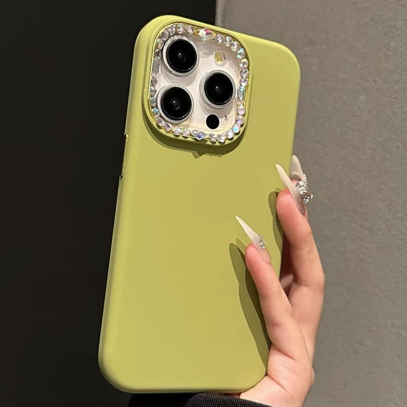 ビジュー付きiPhone case 5色 | ecrea