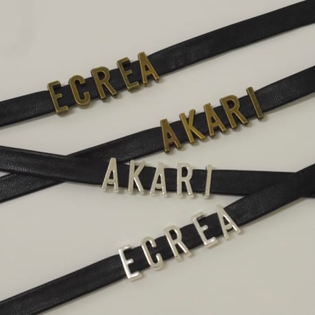 order choker 2色