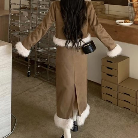 fur×brown winter setup 2種