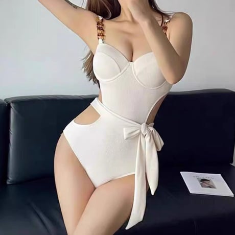 ウエストリボンswim wear 2色