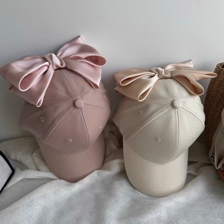 Big Ribbon Cap 5色