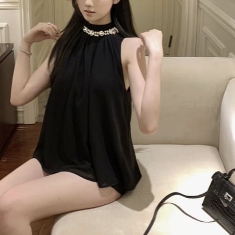 kira kira ノースリトップス