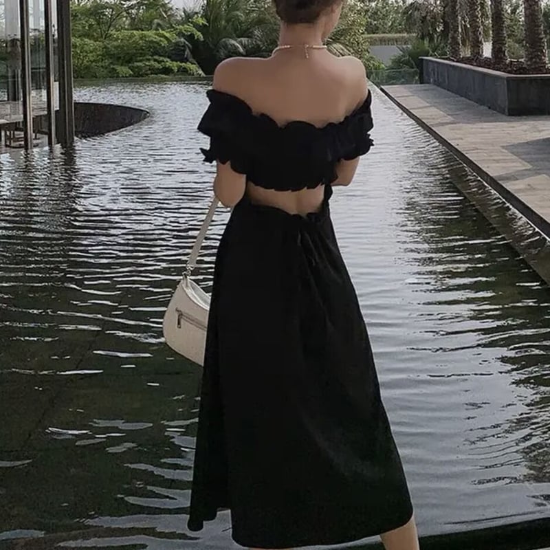 BCBGMAXAZRIA オフショルワンピース BCBGMAXAZRIA オフショルワンピース