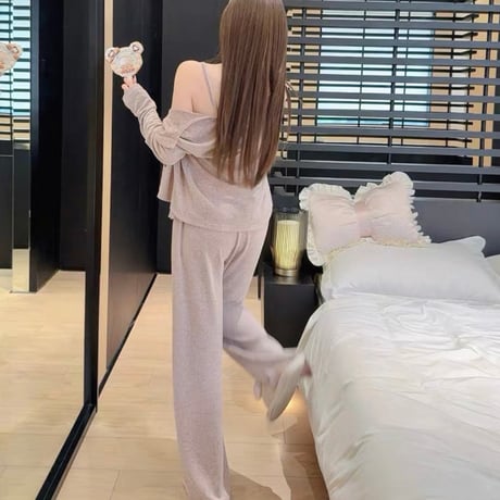 Frill Knit Roomwear Set