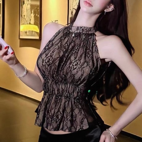 Midnight Lace Top