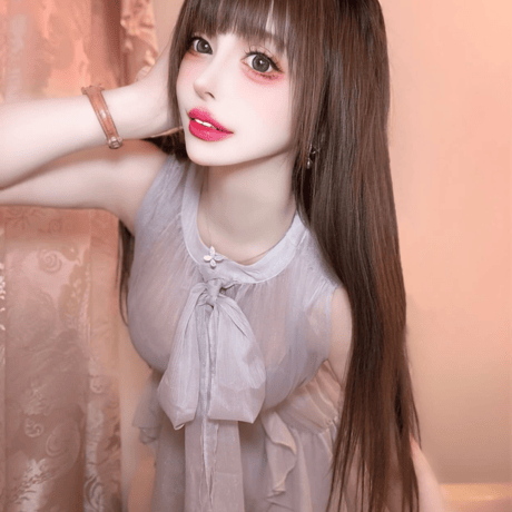 ヴァニラ様ご着用♡シフォンノースリワンピ
